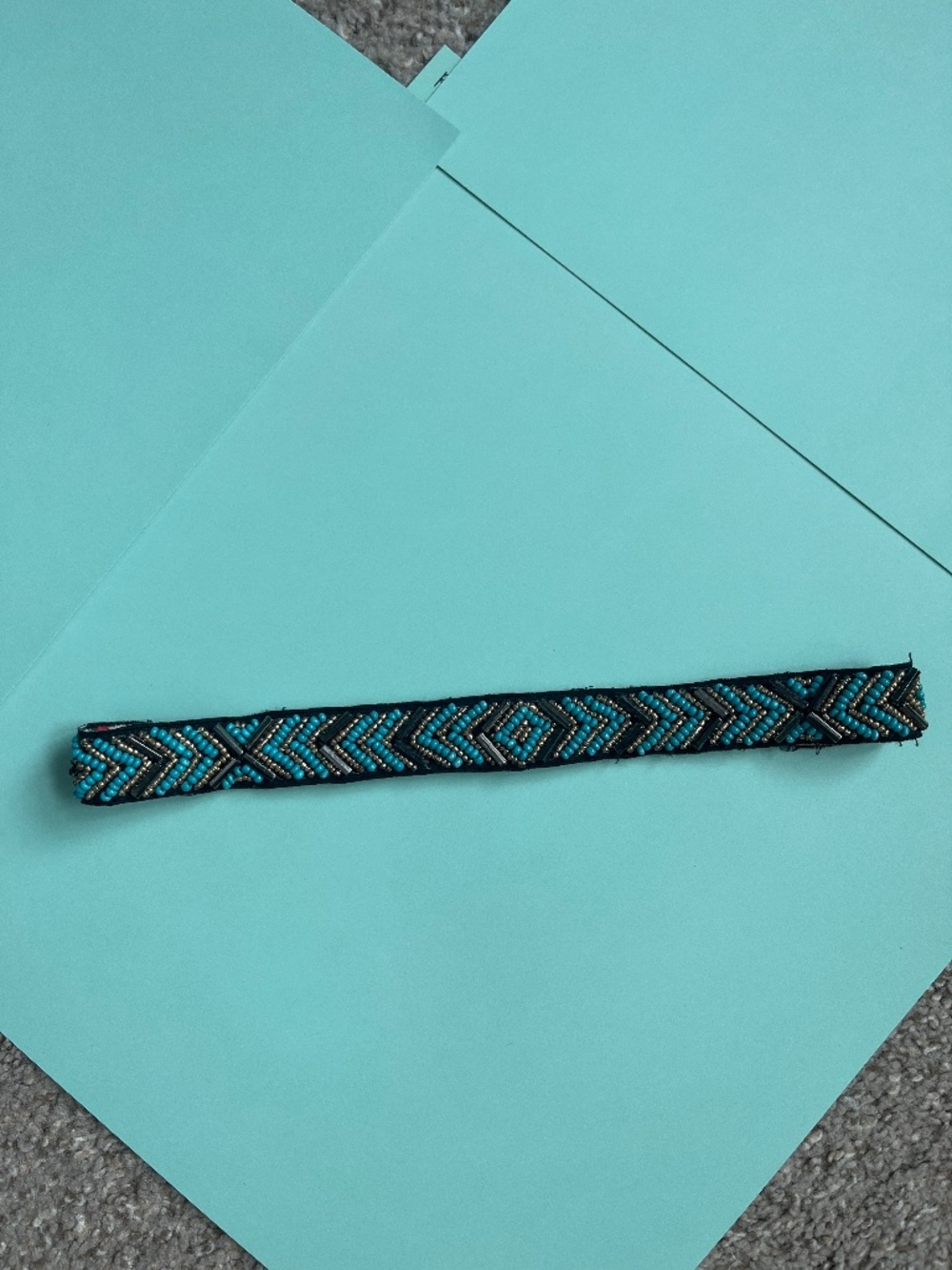 Turquoise headband